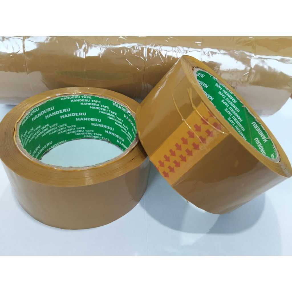 

LAKBAN ISOLASI BENING CELLO TAPE 45MM x 85Y/COKLAT HANDERU 45MM X 72Y