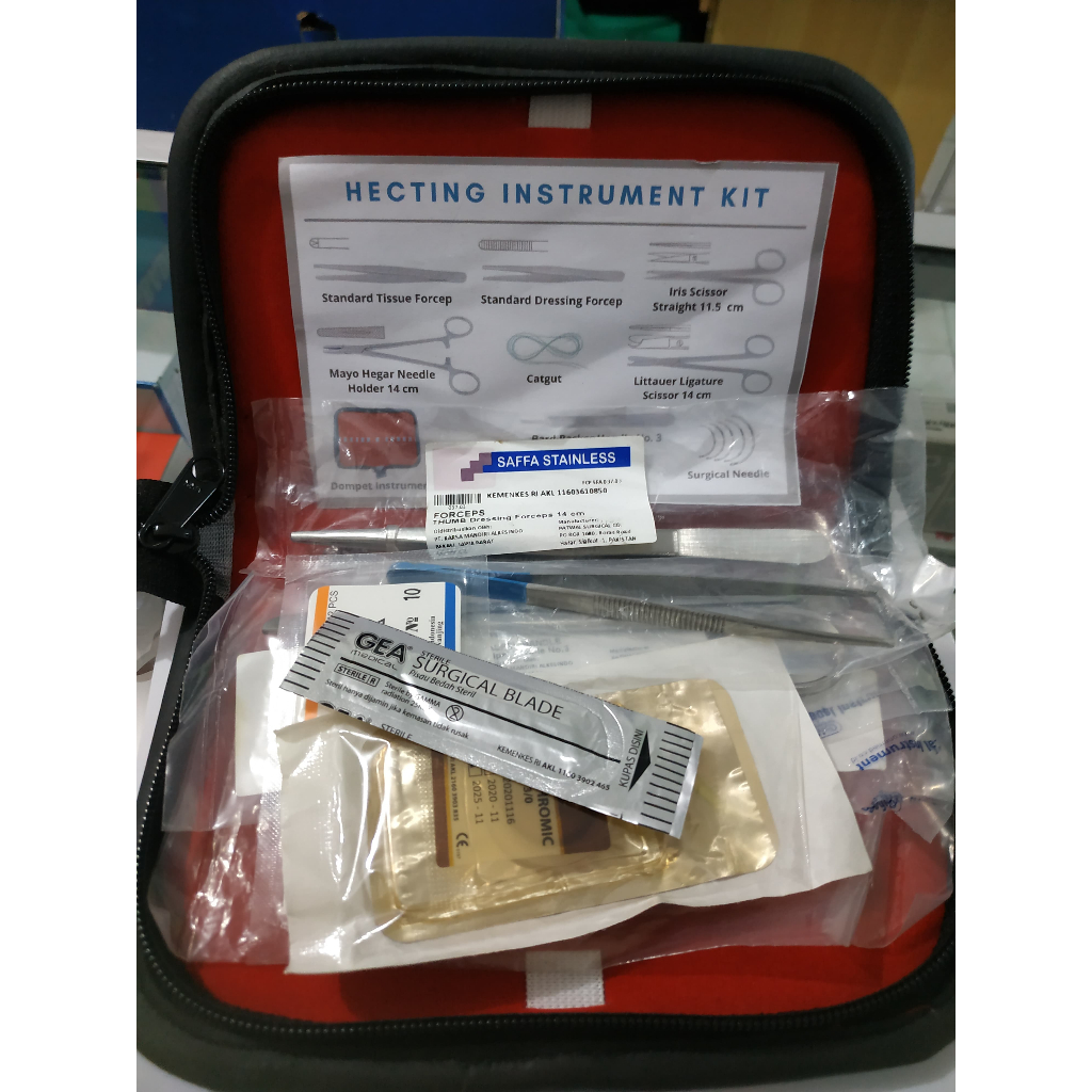 Hecting KIT / Hecting Instrument Set Ekonomis