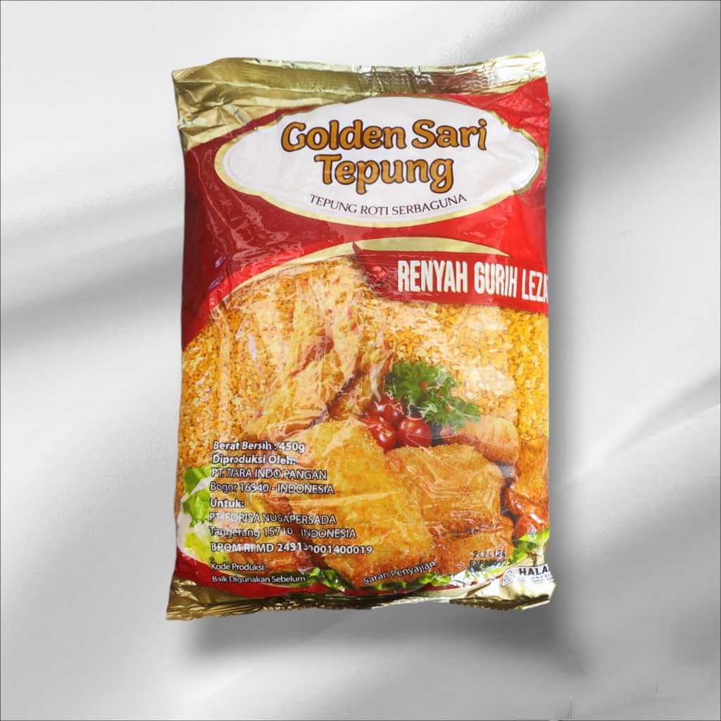 

Golden Sari Tepung Roti Kemasan Ekonomis 450gram