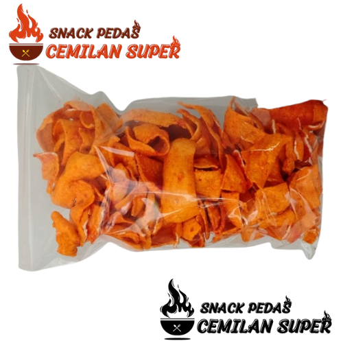 

CS KERUPUK SLONDOK PEDAS MANIS 100gr Krupuk Selondok Pedas Manis Kerupuk Slondok Mateng