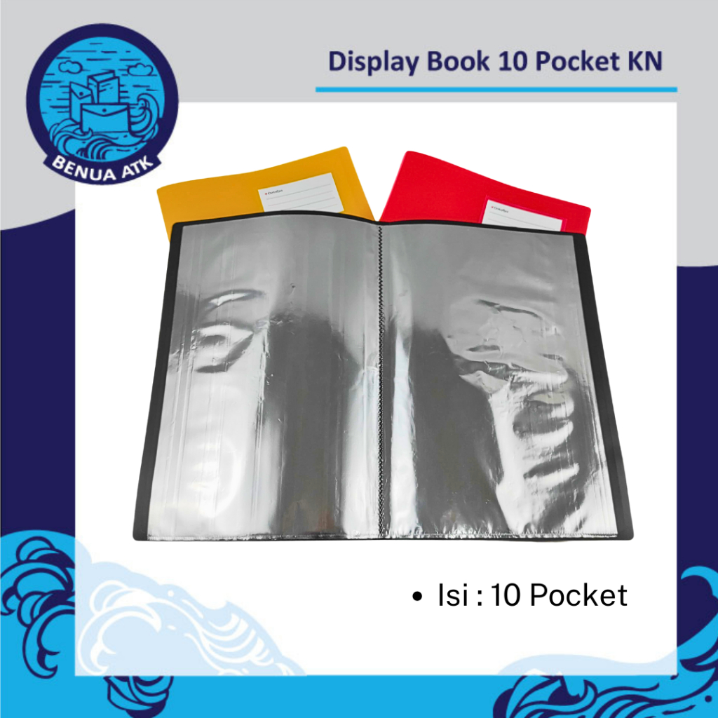 

Display Book / Clear Holder 10 Pocket + Kartu Nama Folio Dataflex