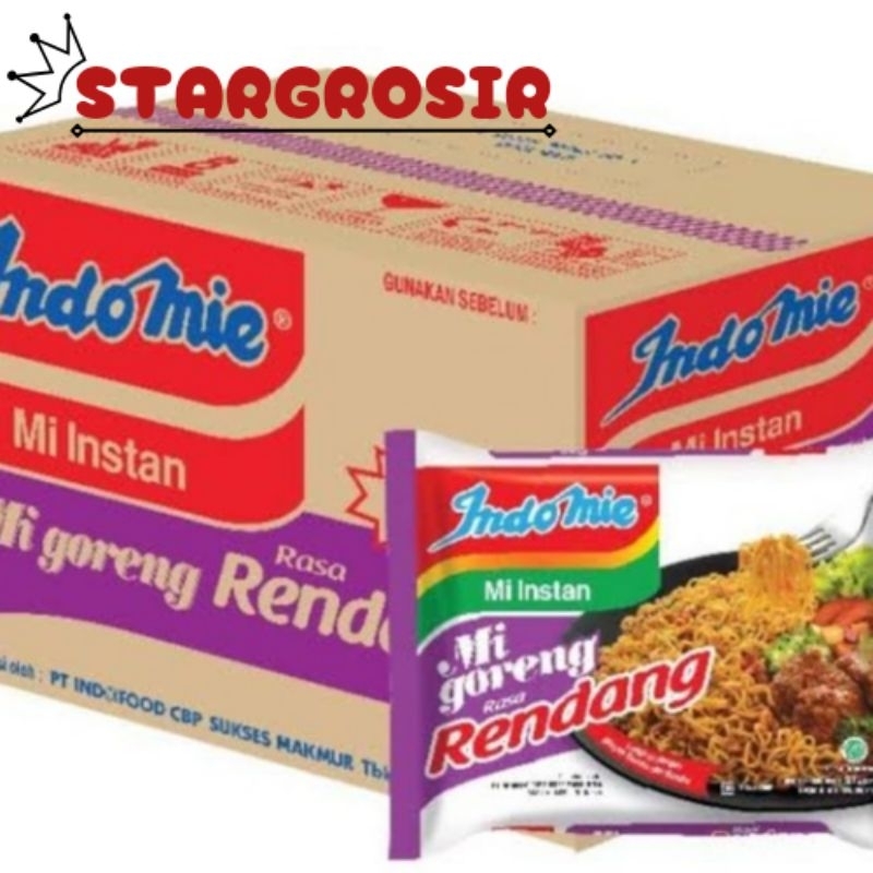 

Indomie Goreng Rendang Mi Instan 1 Dus isi 40