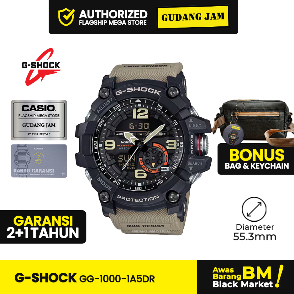 Jam Tangan G-Shock GG-1000-1A5DR GG-1000-1A GG-1000 GG1000 GG 1000