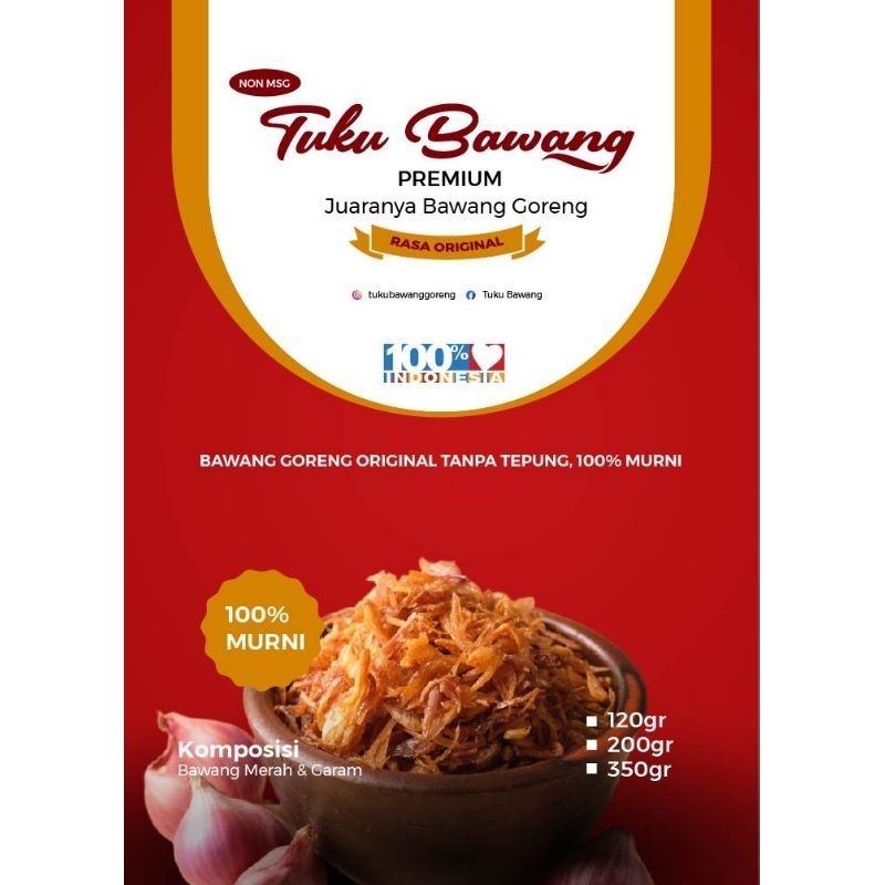 

Paket Bawang Goreng Original Non MSG