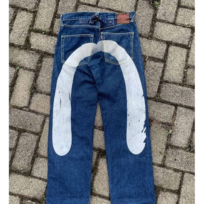 Celana evisu big logo