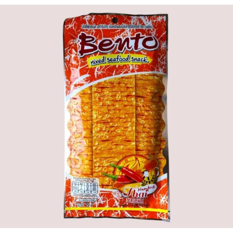 

Bento mixed seafood snack varian rasa isi 20 gr