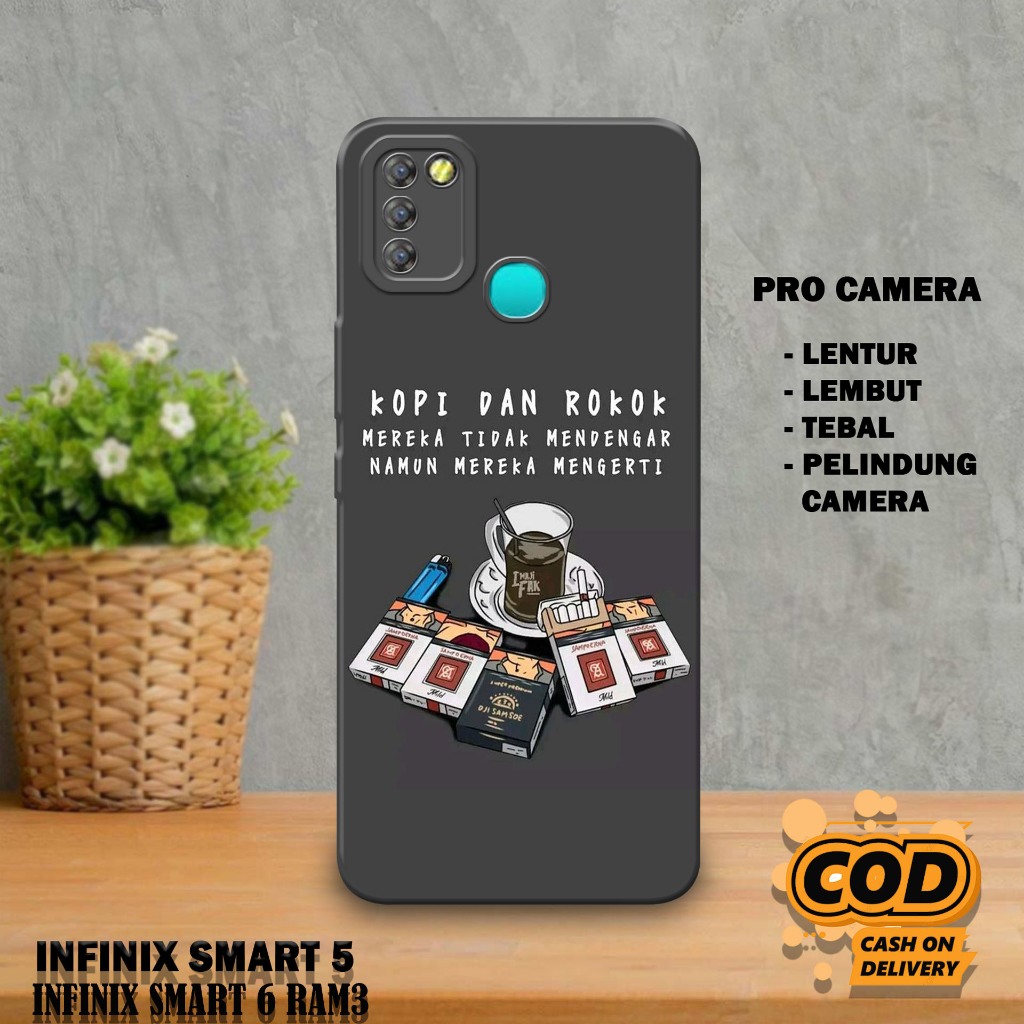 Case INFINIX SMART 5 - Casing INFINIX SMART 6 RAM3 Terbaru  Silikon INFINIX SMART 5 - Case Hp - Cass
