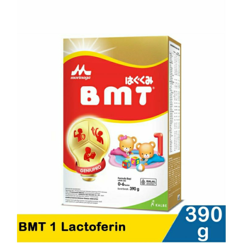 BMT Gold 0-6 Bulan 390 gr Morinaga Susu Formula Untuk Bayi Baru Lahir