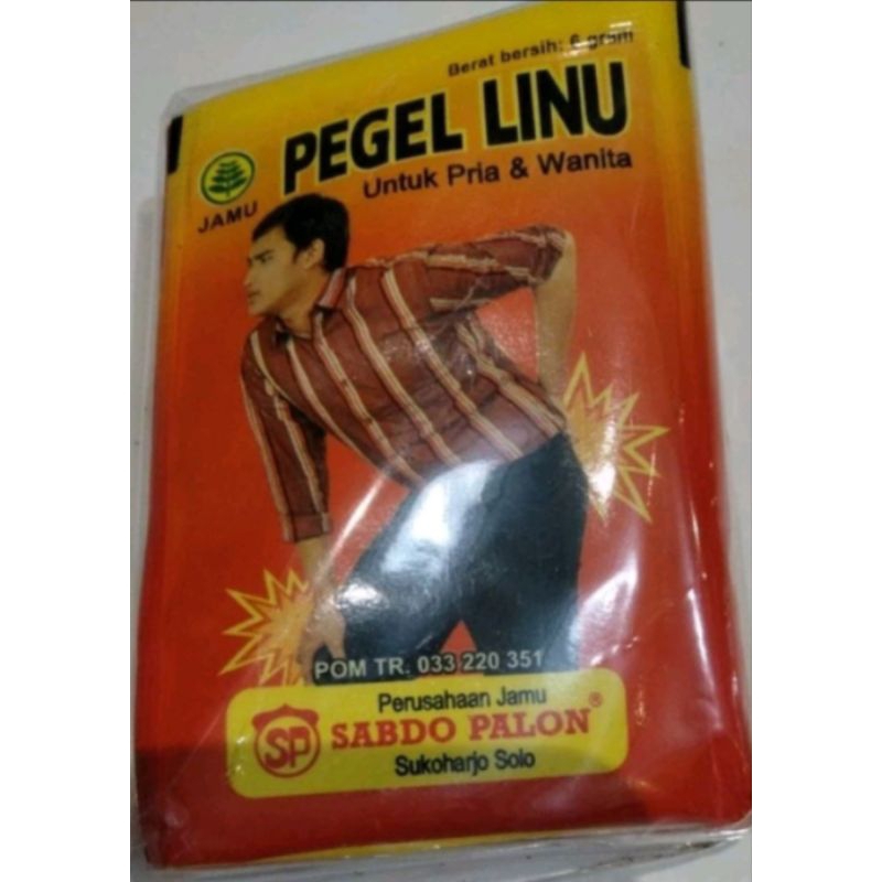 

pegal linu sabdo palon 1 pack isi 10 bungkus