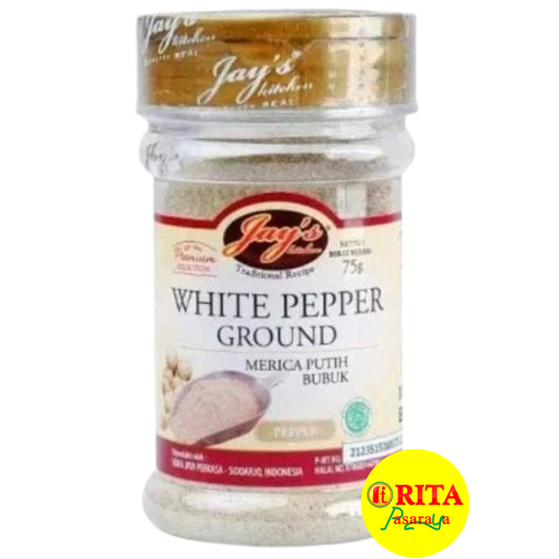 

Jay's Ground White Papper 75 gr