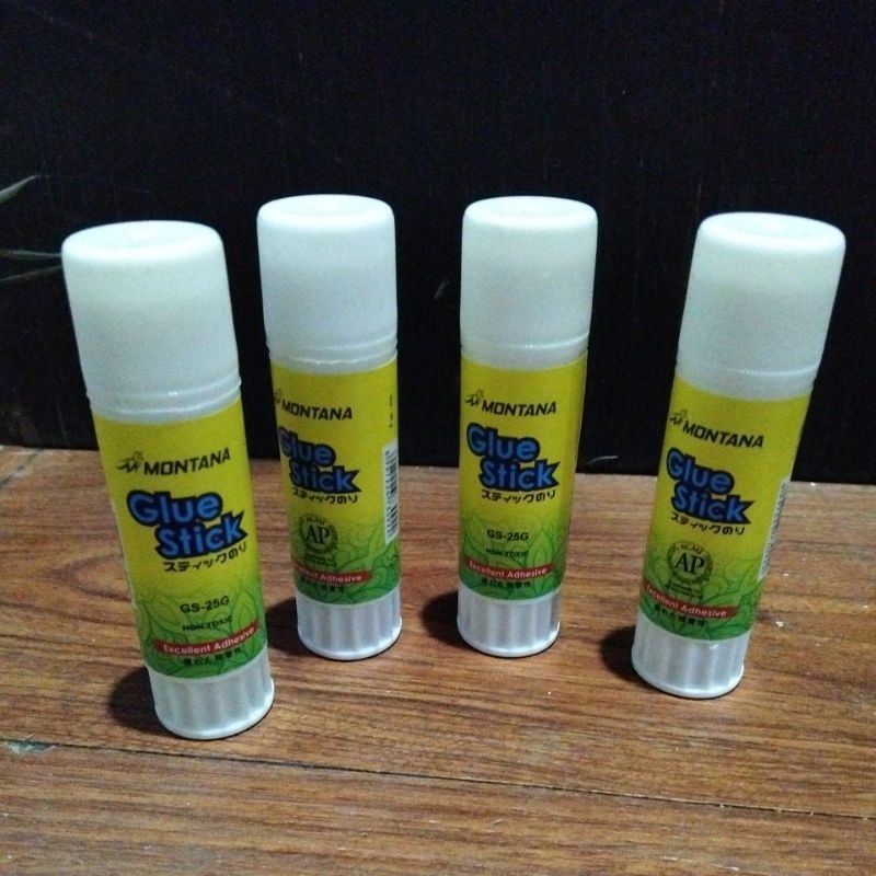 

3pcs Montana Lem Stick Putih 25gram // Lem Kertas // Lem murah