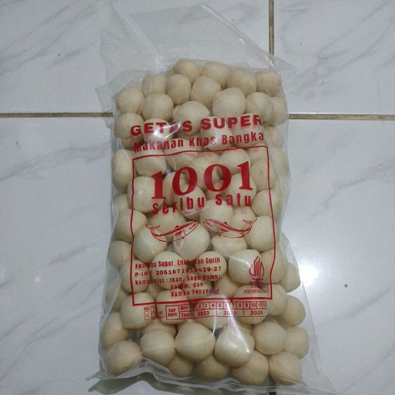 Kerupuk palembang 1001 getas super