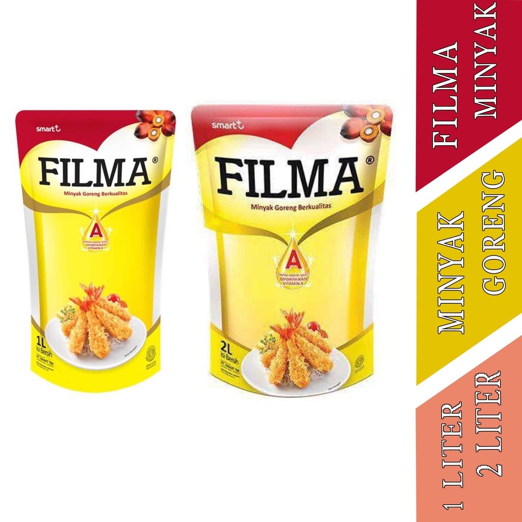 

Filma Minyak Goreng Kemasan Pouch Refill Ukuran 2L & 1L