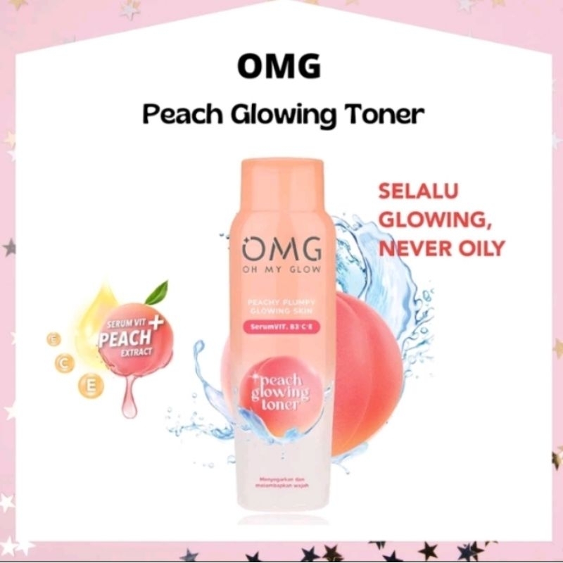 OMG PEACH GLOWING TONER