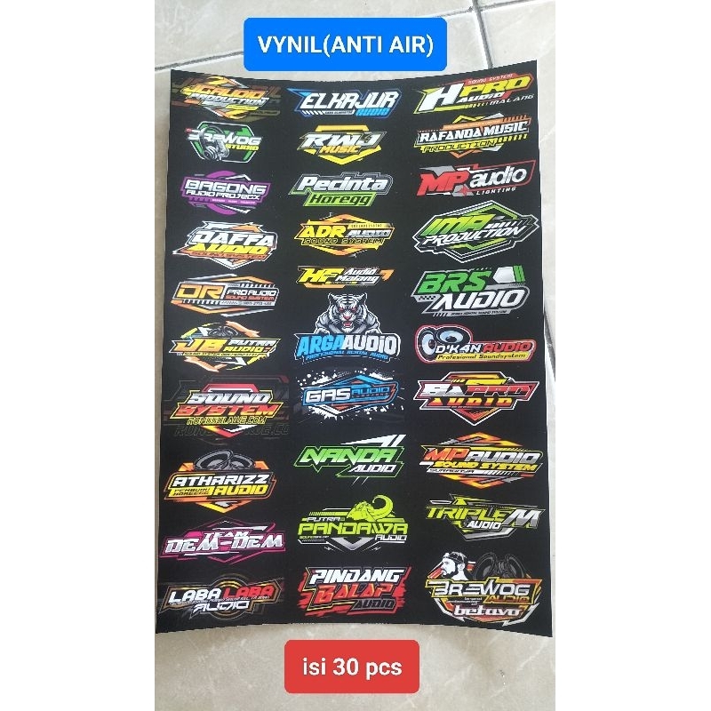 

STIKER SOUND | STIKER AUDIO | STIKER SOUNDSYSTEM | STIKER PACK | STIKER 1 LEMBAR | STIKER VYNIL | STIKER ANTI AIR