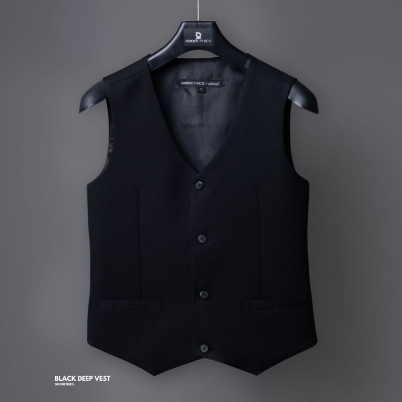 EASTEREGG - Rompi Vest  Pria Black Deep