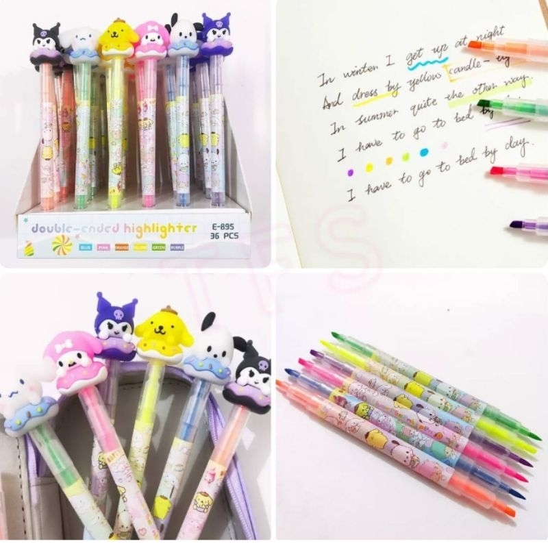 

CL Set stabillo isi 6 Kuromi Cinnamoroll Melody Pompompurin Pochacco