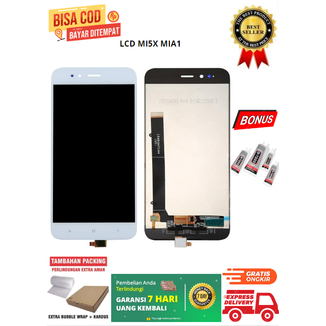 LCD XIAOMI MI5X MIA1 FULLSET TOUCHSCREEN ORIGINAL