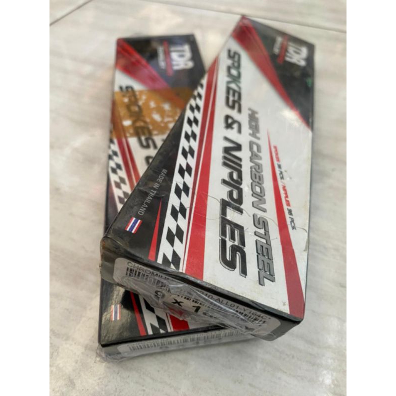 Ruji TDR krom ukuran 154 untuk belakang & ukuran 164 untuk depan ring 17