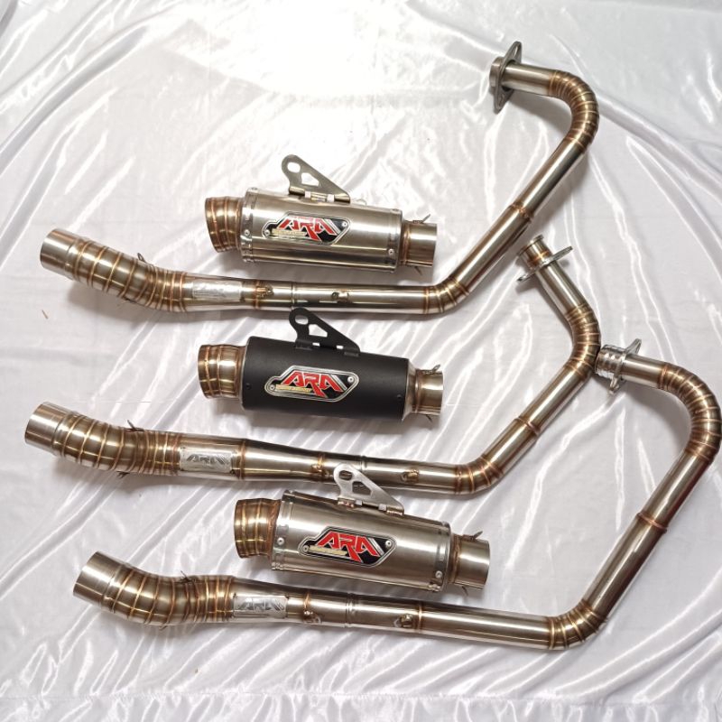 knalpot supermoto kolong herex klx,crf,wr155 ori ara