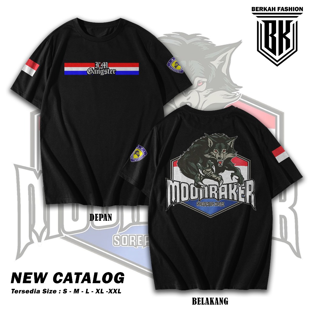 Kaos Pria Baju Pria Im Gangster Moonraker Bandung Indonesia Imi Ormas Viral