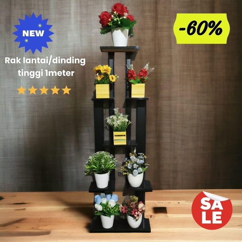 RAK 7SUSUN/POT/LANTAI/GANTUNG/RAK DEKORASI RUMAH