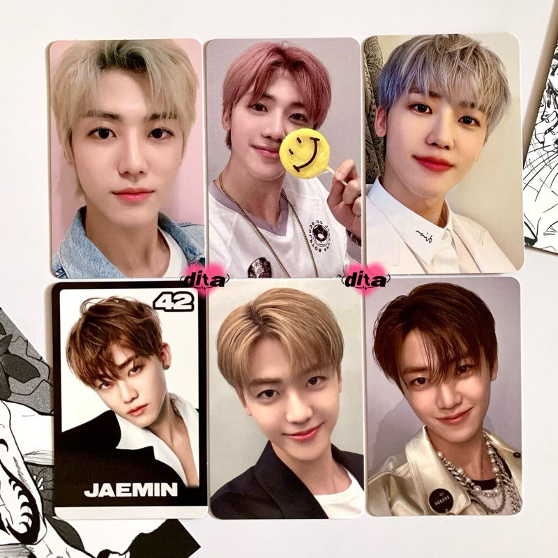 [READY STOCK | OFFICIAL] Photocard Jaemin Cimol Dreaming BNW Badge Dreamland BFE Kihno We Boom