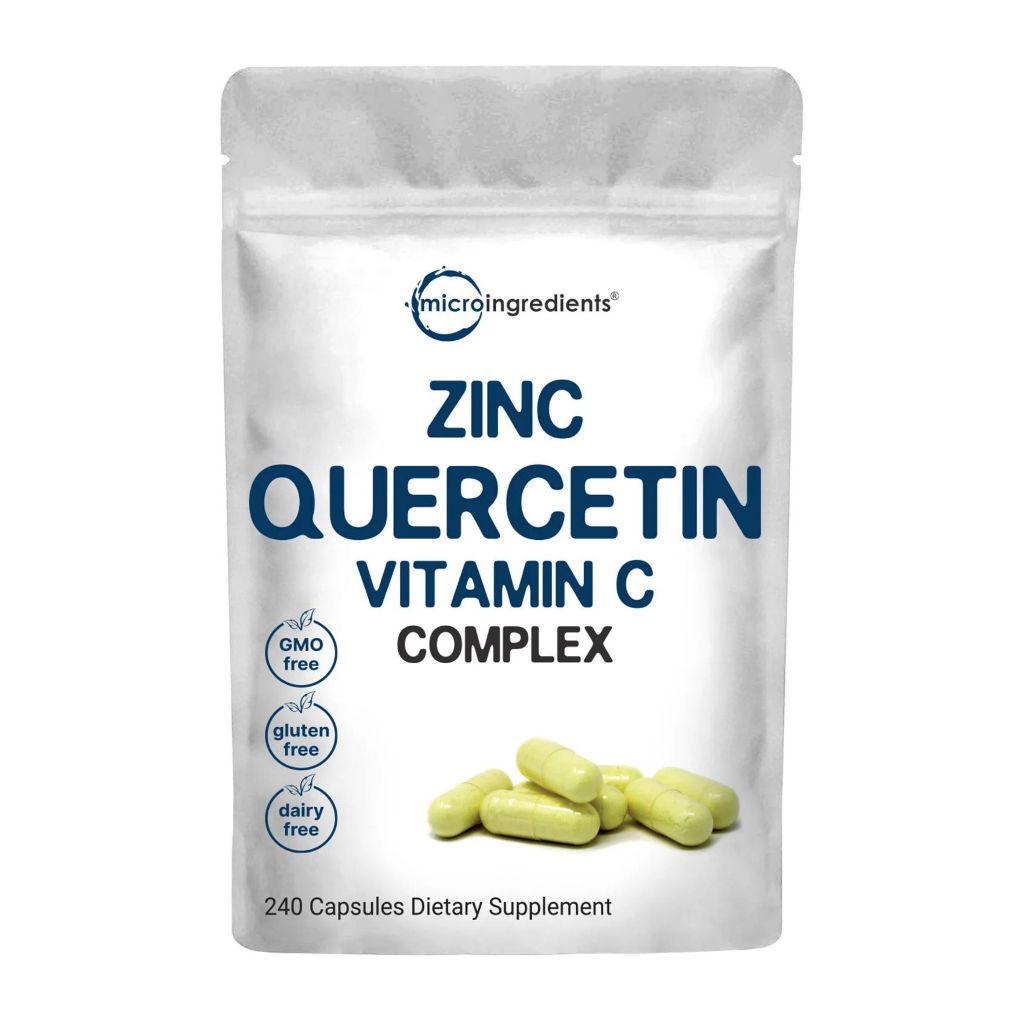 PROMO Microingredients Zinc Quercetin Vitamin C Complex Isi (200) Micro ingredients Zinc Quercetin