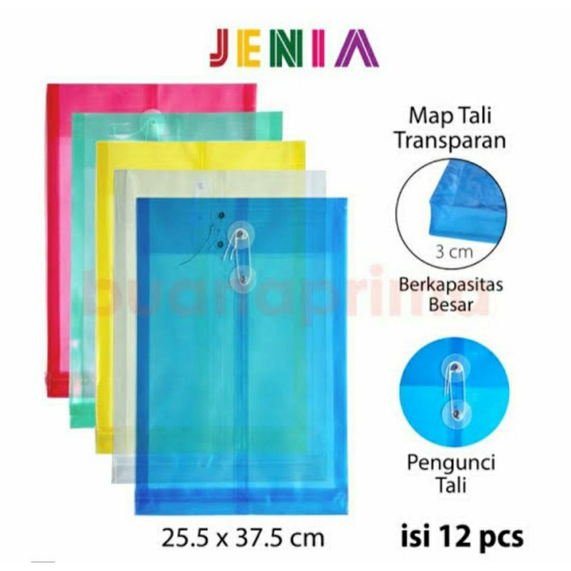 

Map tali JENIA 1 pack 12 pcs