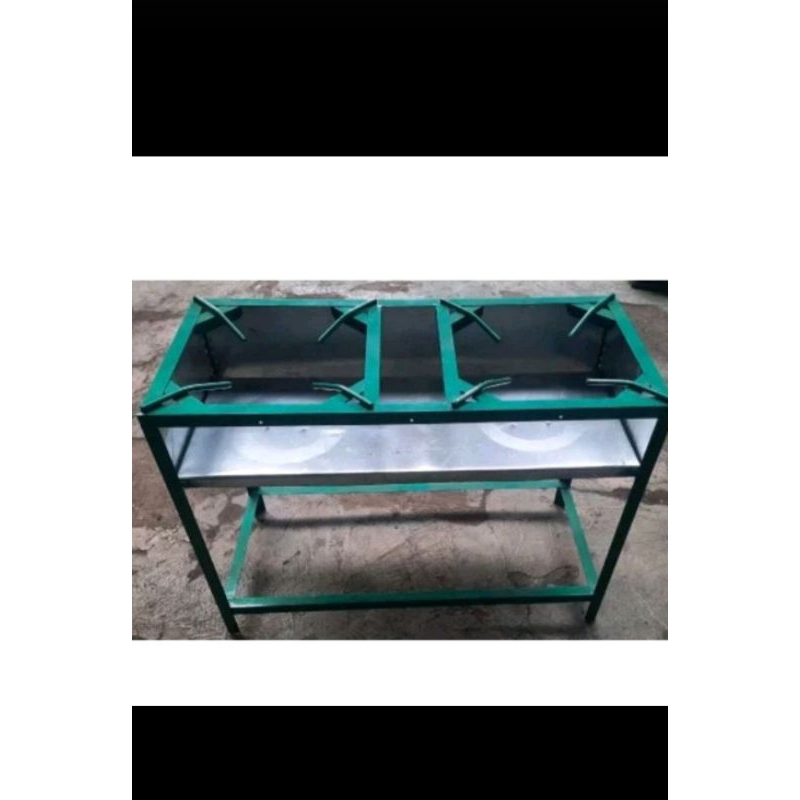 jagrak kompor 2 tungku semawar/multifungsi