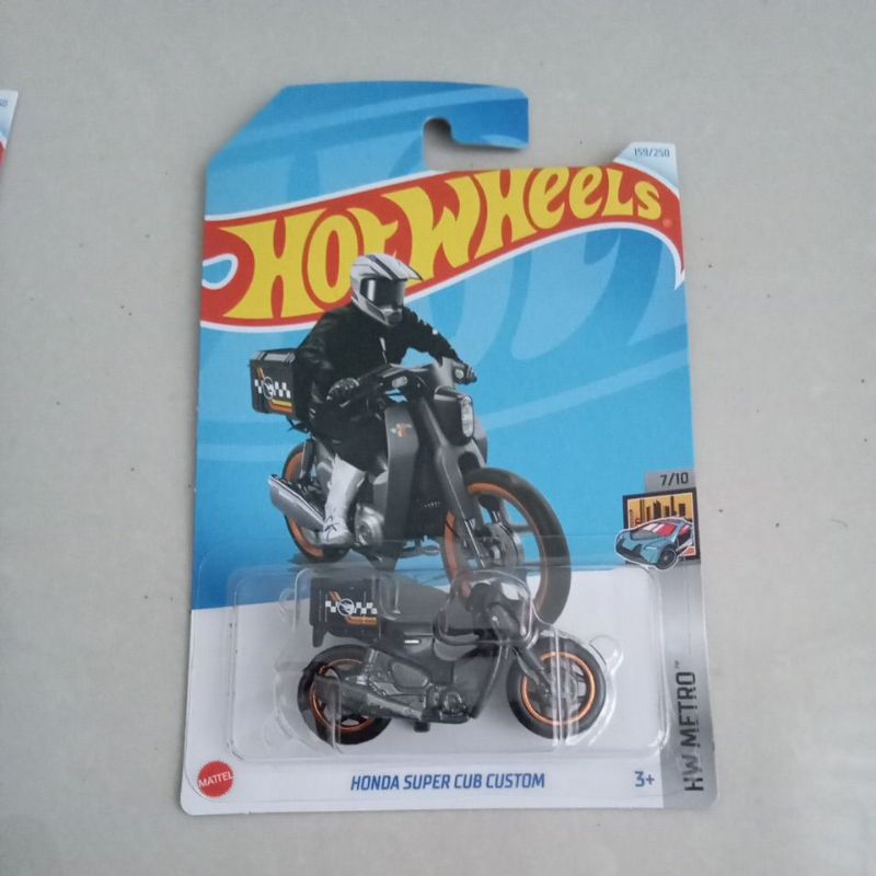 honda super cub custom hotwheels treasure hunts