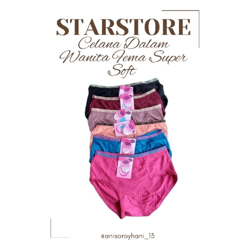 Celana Dalam Fema Super Soft CD Wanita Fema