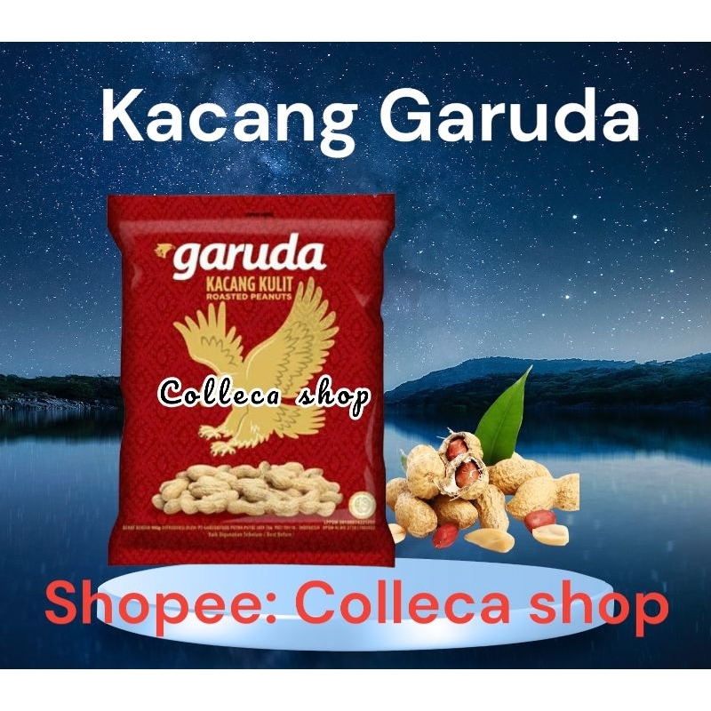 

Kacang kulit Garuda 16Gr,60Gr,160Gr