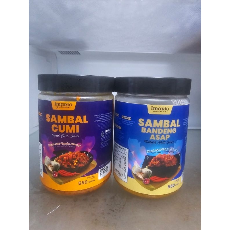 

Sambal,Sambel Imario premio 550g