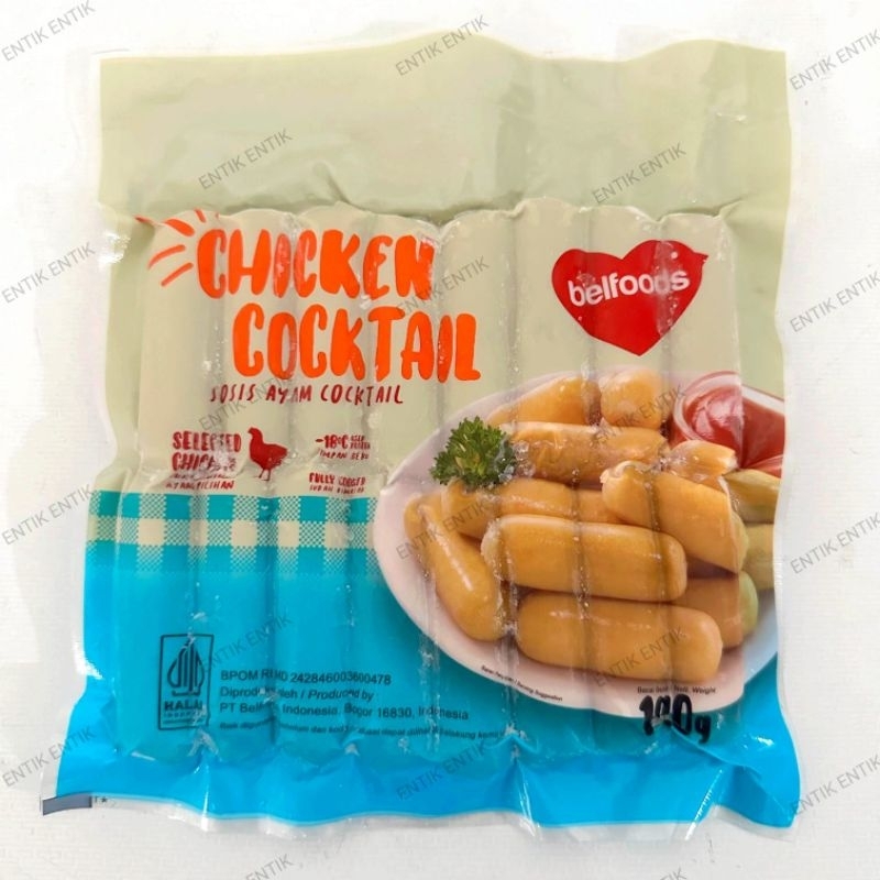 

Belfoods Sosis Ayam Cocktail | Chicken Cocktail 190gr ~17pcs