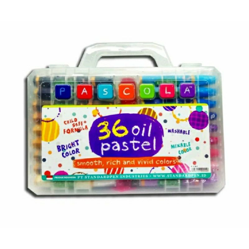 

CRAYON / OIL PASTEL PASCOLA 36 WARNA