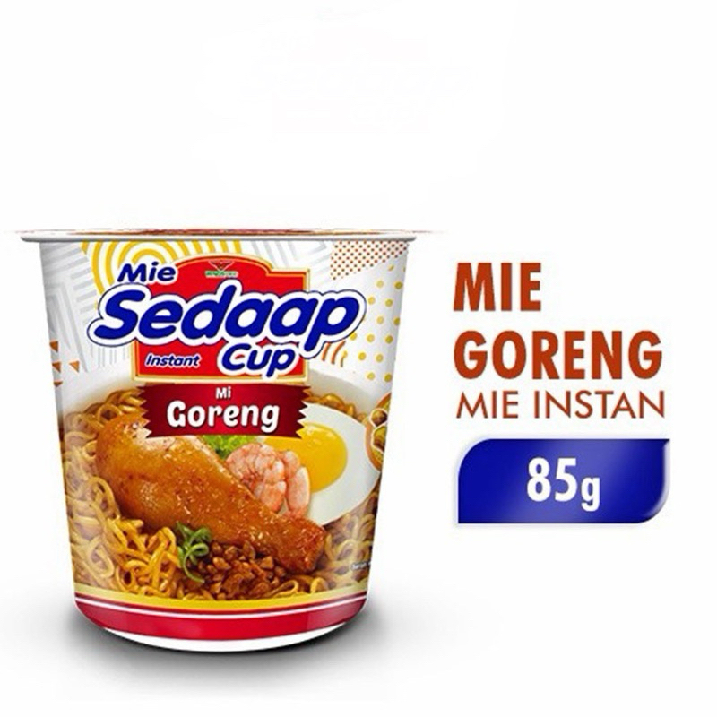 

SEDAAP MIE INSTANT GORENG CUP 85g