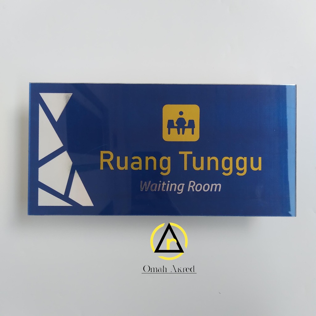 

Akrilik Ruang Tunggu - Waiting Room - Tempat Menunggu