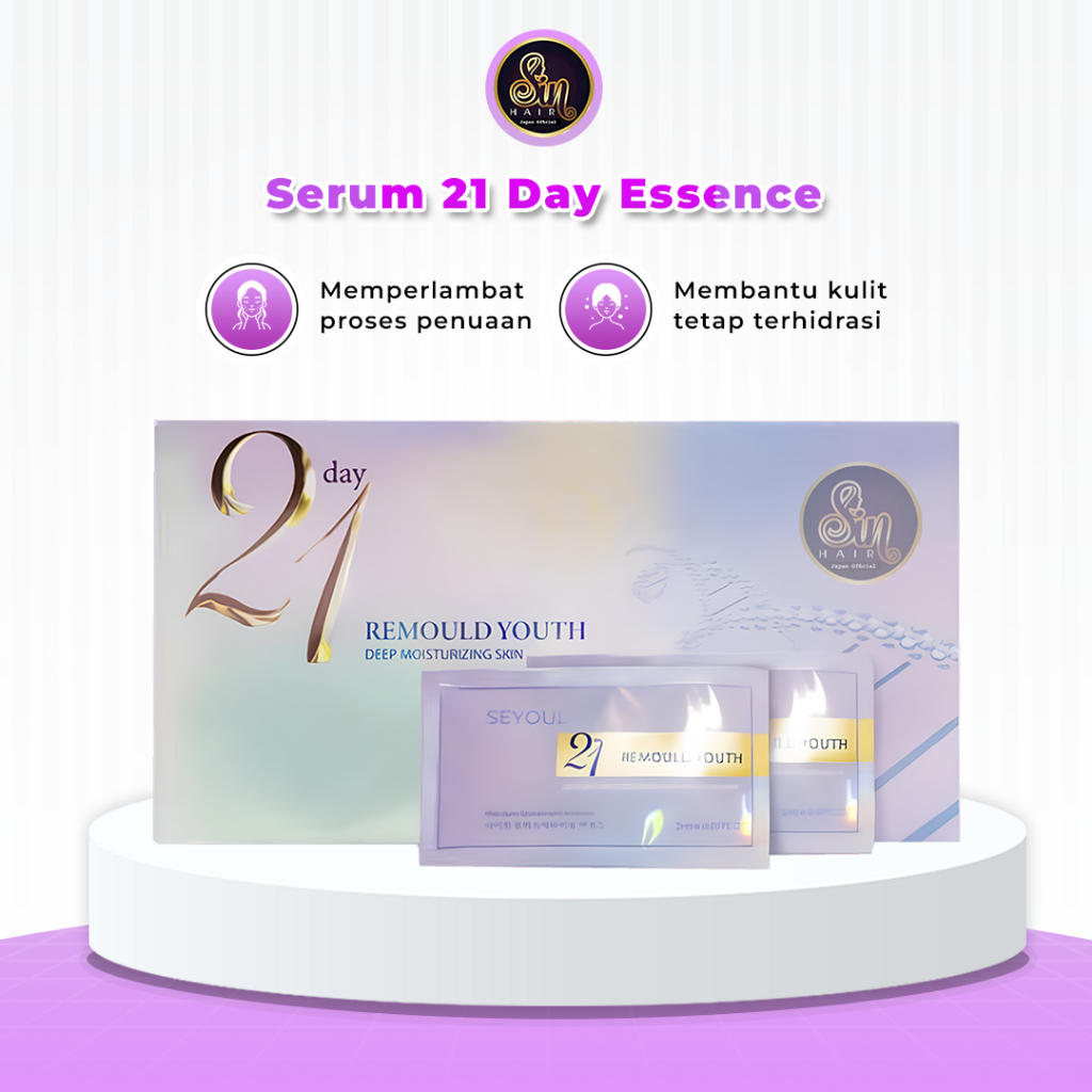 SEYOUL Serum 21 Day Essence 21 Pack Serum Wajah Pemulihan Kulit Perawatan Melasma Skin Repair Semua 
