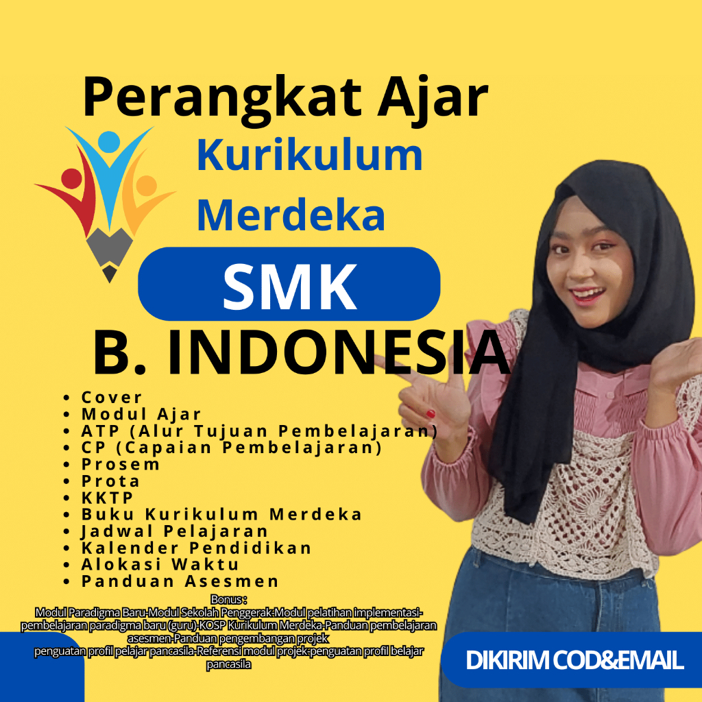 

MODUL AJAR BAHASA INDONESIA KURIKULUM MERDEKA SMA/SMK FASE E-F