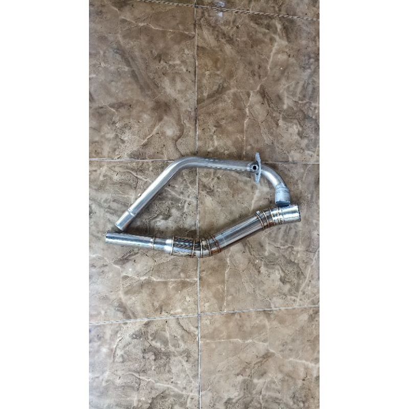 LEHERAN KNALPOT CBR K45A LOKAL/OLD Bohlam INLET 50