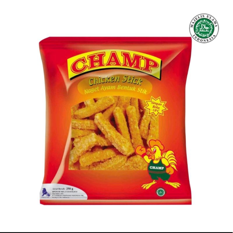 

Champ chicken stick naget ayam 250g