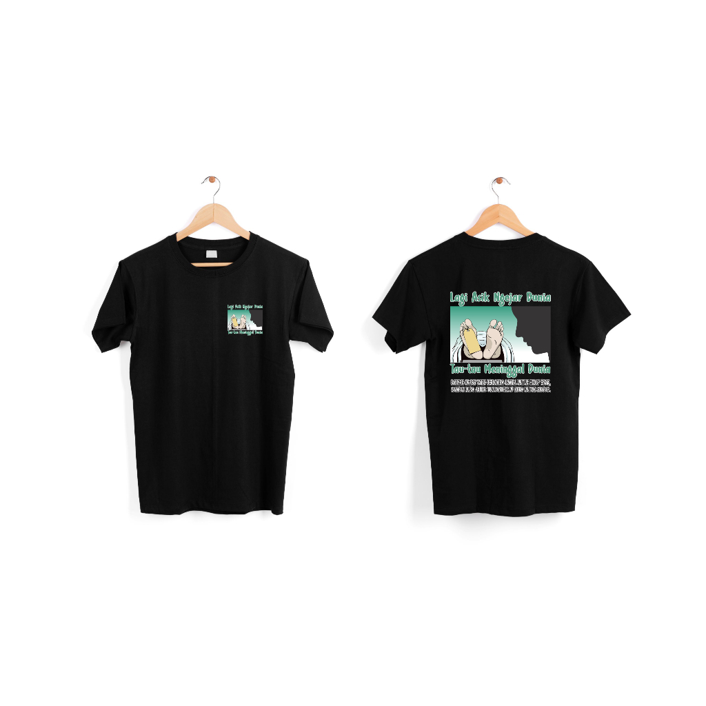 KAOS LAGI ASIK NGEJAR DUNIA BIG SIZE JUMBO