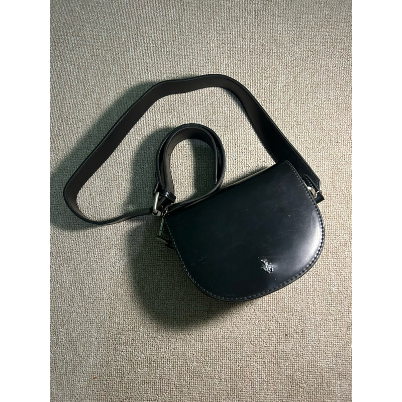 tas selempang swiss polo hitam