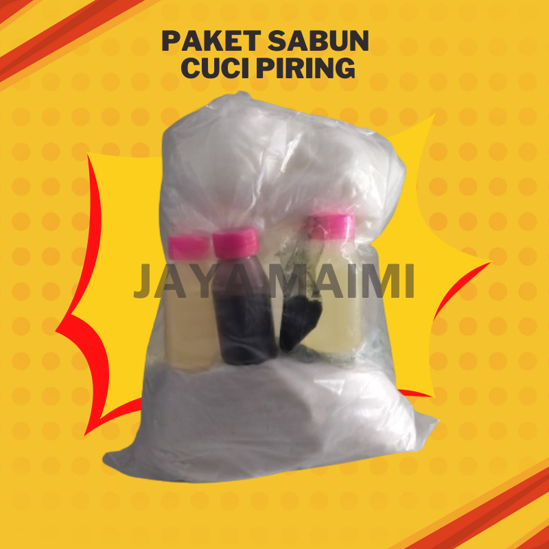 Paket Sabun Cuci Piring, Resep Cuci Piring