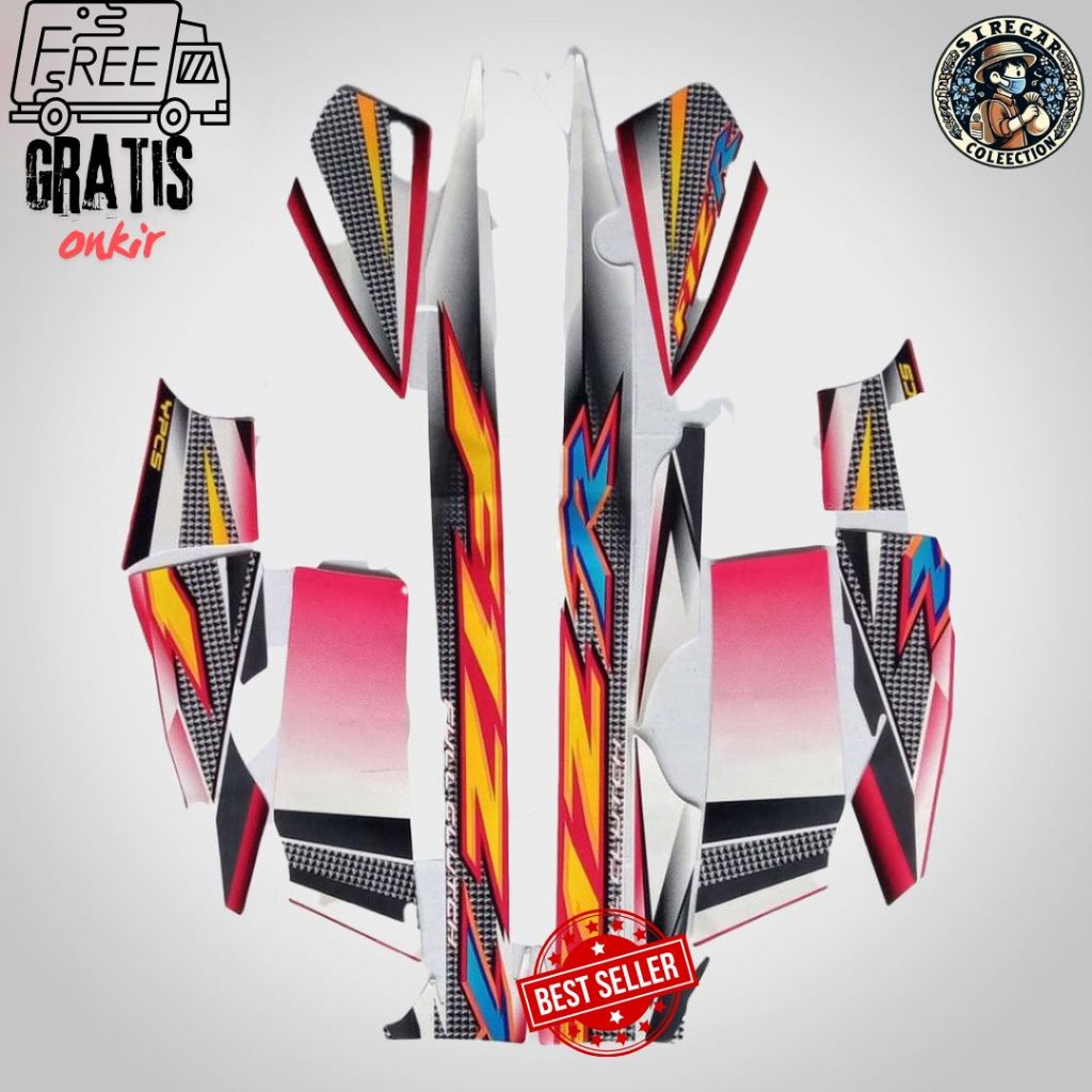 Stiker Striping Yamaha F1ZR 2004 - List Stiker Standar F1ZR 2004 - Striping Standar F1ZR 2004