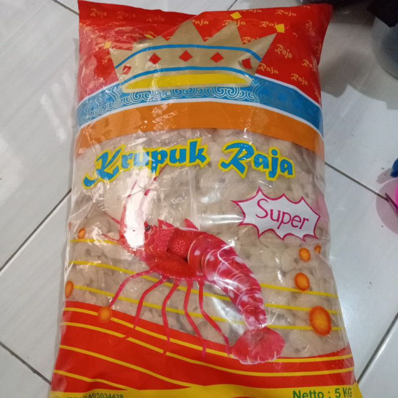 

KERUPUK UDANG RAJA SUPER pack 250 gram