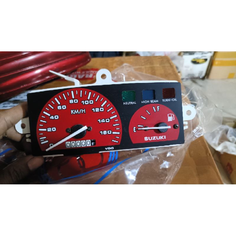 speedometer satria lumba satria ru 120 original nos japan