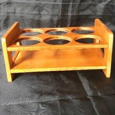 Rak botol/rak kayu untuk botol/bottle holder