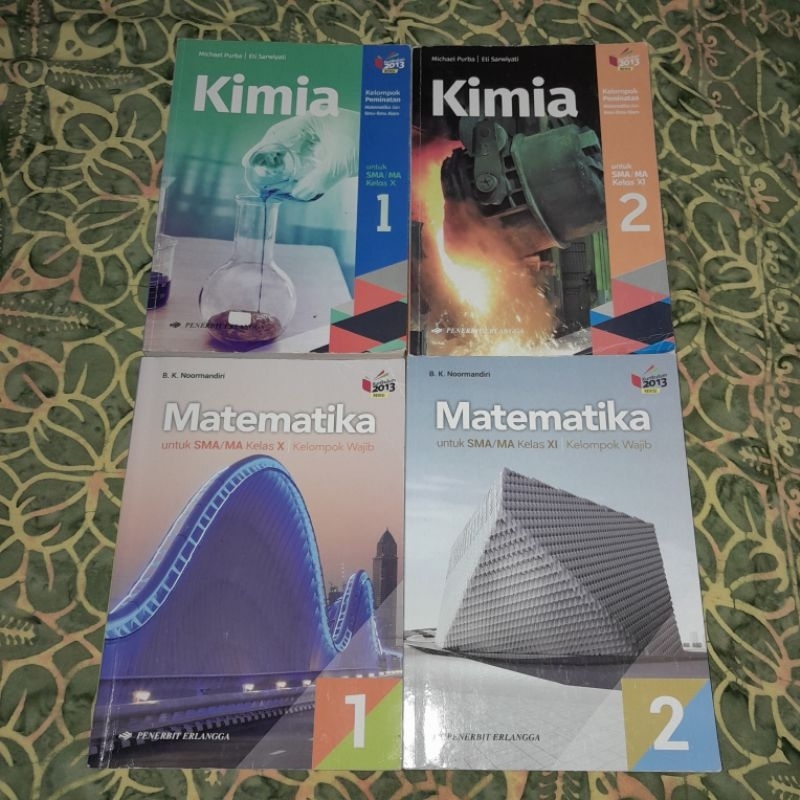 

buku paket kimia matematika kurikulum 2013 kelas 10 11 erlangga